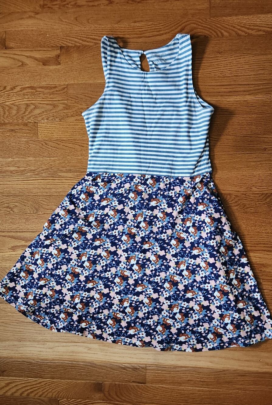 Pact Organic Cotton Fit and Flare Dress Medium